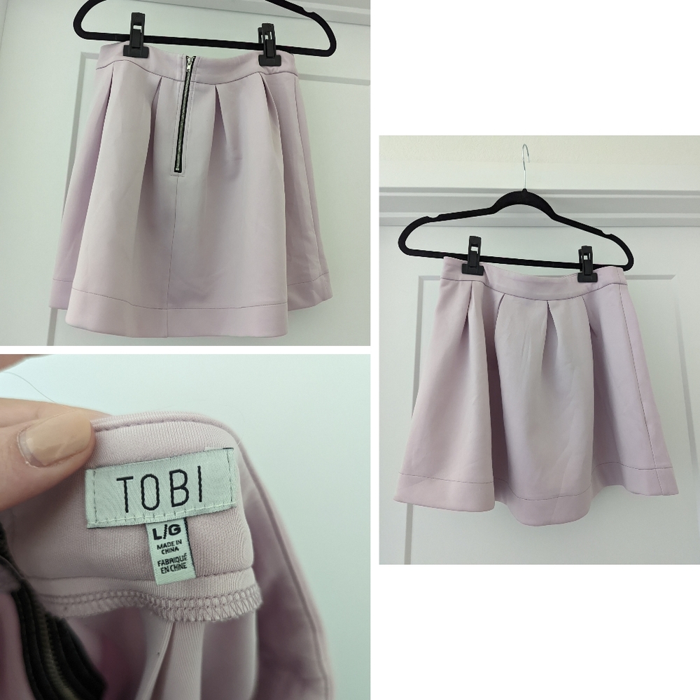 Lilac/Lavender Circle Skirt
